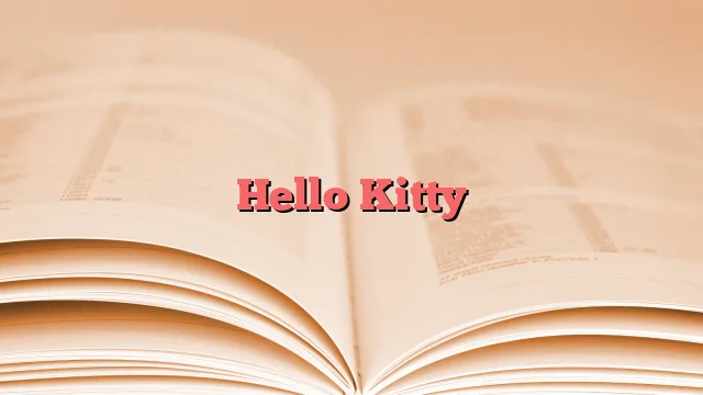 Hello Kitty