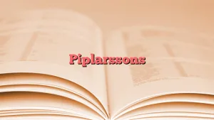 Piplarssons