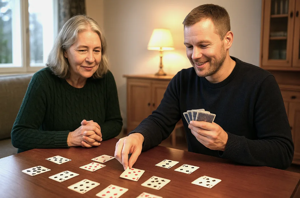 populära kortspel och brädspel i Finland