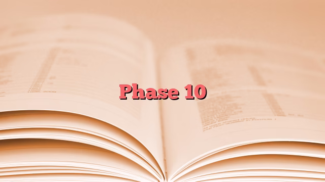 Phase 10