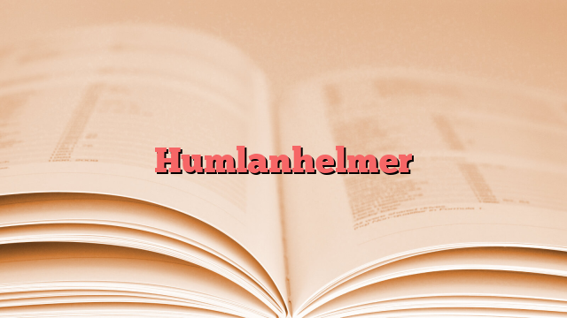 Humlanhelmer