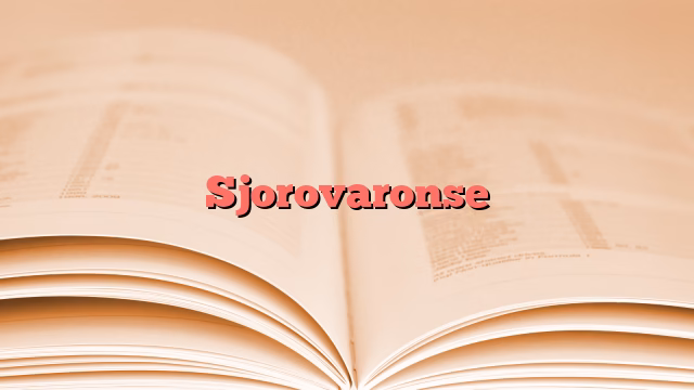 Sjorovaronse