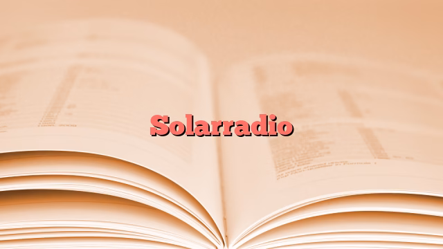Solarradio