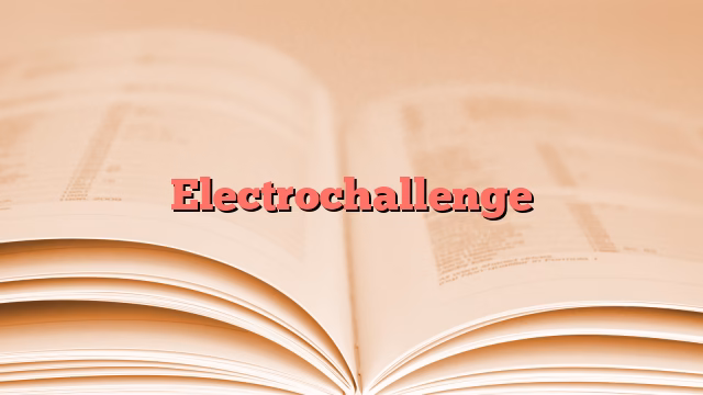 Electrochallenge