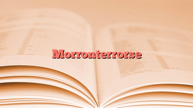 Morronterrorse