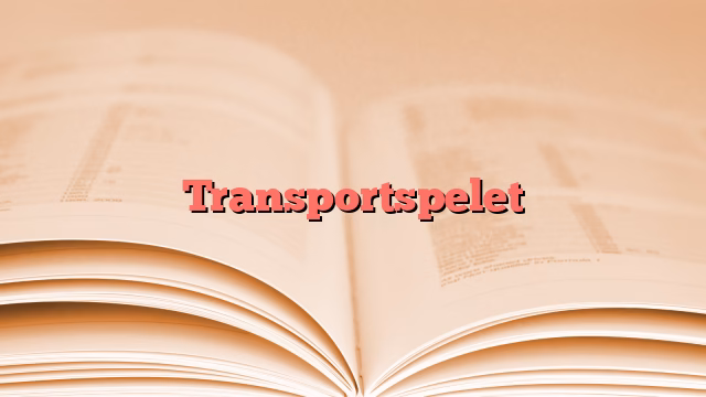 Transportspelet
