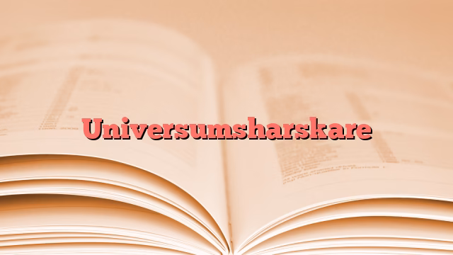 Universumsharskare